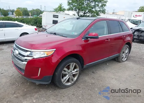 2013 Ford Edge Limited z USA, uszkodzony, nr VIN 2FMDK4KCXDBA85066
